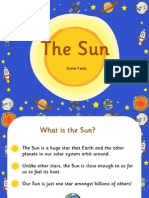 t2 S 222 Sun Facts Powerpoint and Worksheets