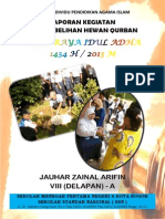 Download Laporan Kegiatan Penyembelihan Hewan Qurban Hari Raya Idul Adha 1434 H2013 M by JauharZainalArifin SN264626618 doc pdf