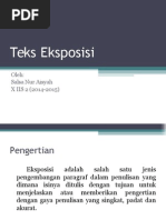 Download Teks Eksposisi PPT by Salsa Nur Aisyah SN264630246 doc pdf