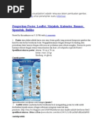 Download Pengertian Poster Leaflet Majalah Kalender Banner Spanduk Baliho by Andy Prasetia SN264630290 doc pdf