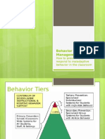 behavior management plan