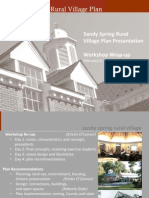 Sandy Spring Rural Village Plan Presentation Workshop Wrap-Up