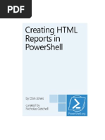 Download PowerShell Creating HTML Reports In by Harry Crowley SN264636661 doc pdf