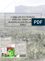 Analisis Territorial Planificacion Usos de Suelo - Apuntes Curso Doctorado