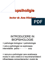 Biopsihologie I