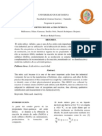 Informe Obtencion Acido Nitrico.