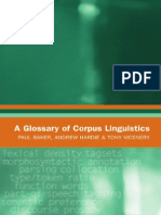 Paul Baker, Andrew Hardie-A Glossary of Corpus Linguistics (Glossaries in Linguistics) (2006)