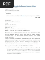 Contoh Surat Dakwaan