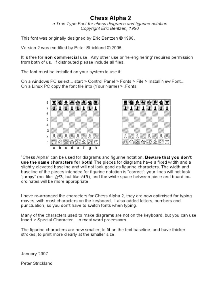 Chess Alpha 2 Notas | PDF | Computer Keyboard | Chess Theory