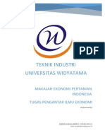 Download Makalah Ekonomi Pertanian Indonesia by Andrie  SN264651780 doc pdf