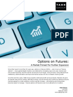 Options On Futures A Market Primed For Further Expansion PDF