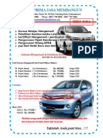 CV Prima Jasa Membangun Sekolah Mengemudi Pelatihan Rambu