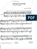 Poulenc Valse-Improvisation Sur Le Nom de BACH
