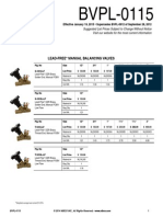 Balancing & Controls: Lead-Free Manual Balancing Valves