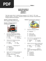 Soalan BM Tahun 3 Ujian 2