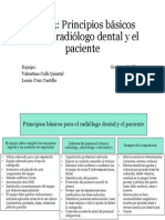 Principios básicos para el radiólogo dental y el paciente