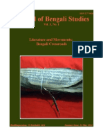 Journal of Bengali Studies Vol.3 No.1