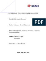 Gerencia Financiera Impuestos