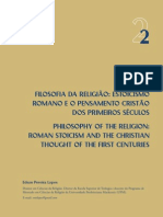 Estoicismo Romano e o Pensamento Cristao Dos Primeiros Seculos