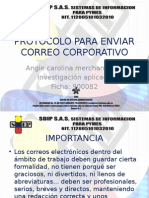 Capacitacion Protocolo para Enviar Correo Corporativo