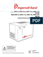 Compresor Ingersoll Rand Modelo SSR UP