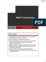  ABAP Fundamentals Student Version
