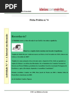 OTE's na Biblioteca Escolar - Actividade n.º 6