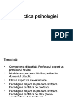 Tematica Bibliografie Didactica Psihologiei