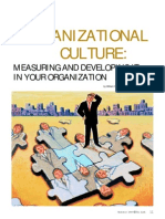 Organizational Culture - Measuring and Developing Article