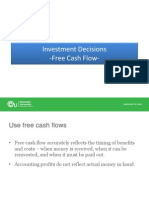 Investment Decisions FCF 2014