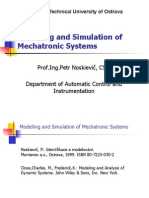 Modelling and Simulation of Mechatronic Systems