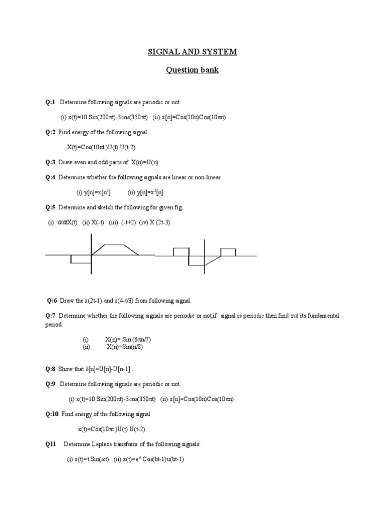 Applied Mathematics For Electrical Engineering Syllabus