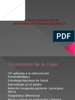 Principios Generales de Intervencion