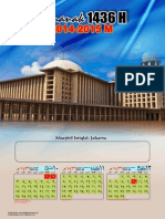 04 Kalender Hijriyah 1436 2015 Gambar Masjid Terkenal Di Dunia - Masjid Istiqlal Jakarta