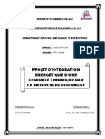 Projet d'Analyse Pinch