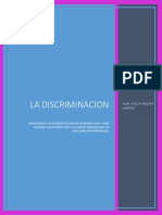 La Discriminación