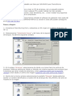 Creación de Un CD Autobooteable Con Nero
