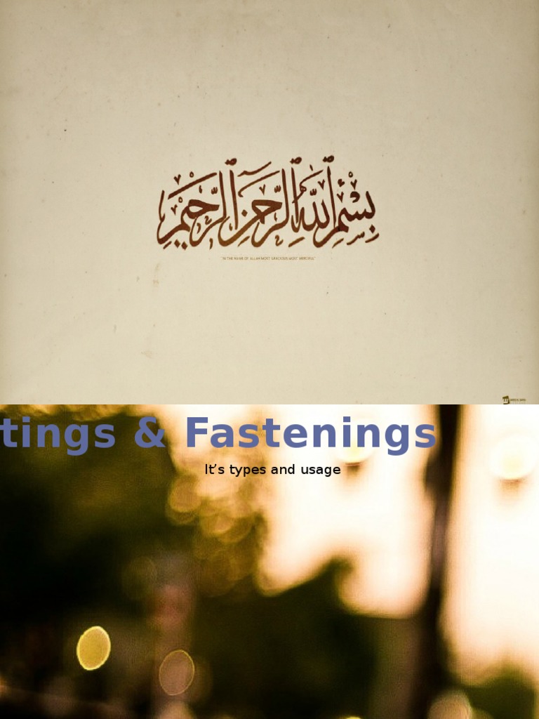 Fittings and Fastenings PDF Track (Rail Transport) Civil Engineering