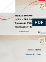 Apresentação Manual FV60 - F-47