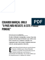Eduardo Marçal Grilo - O País Não Resiste A Este Pingue-Pongue - PÚBLICO