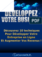 Rapport-Developpez Votre Business