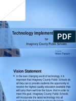 Technology Implementation Plan by Mitch Parson