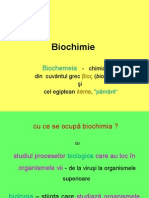 Biochimie Introducere