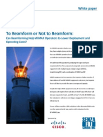 To Beamform or Not To Beamform:: White Paper