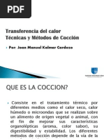 Tecnicas de Coccion