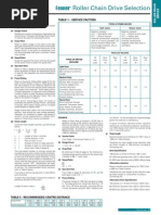 Roller Chain Drive Selection: Table 1 - Service Factors