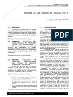 Evolución y Fundamentos de Los Ensayos de Solidez, Luz e - PDF