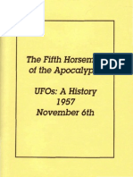 THE FIFTH HORSEMAN OF THE APOCALYPSE, UFOS: A HISTORY. 1957, NOVEMBER 6TH. by Loren E. Gross