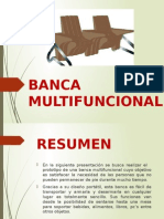 Banca Multifuncional Proyecto