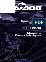 Seadoo 2000 2004 Specifications